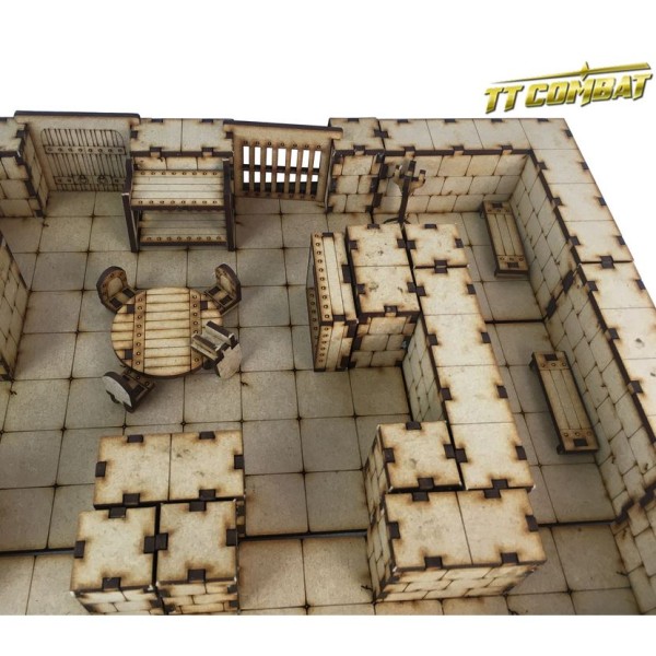 TTCombat - MDF Terrain - RPG Terrain - Deluxe Dungeon Set