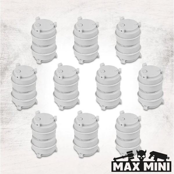 TTCombat - Max Mini Scenery - Resin Barrels (10)