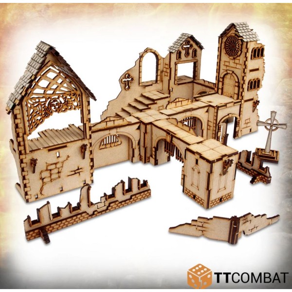 TTCombat - MDF Terrain - Savage Domain - Abandoned Abbey