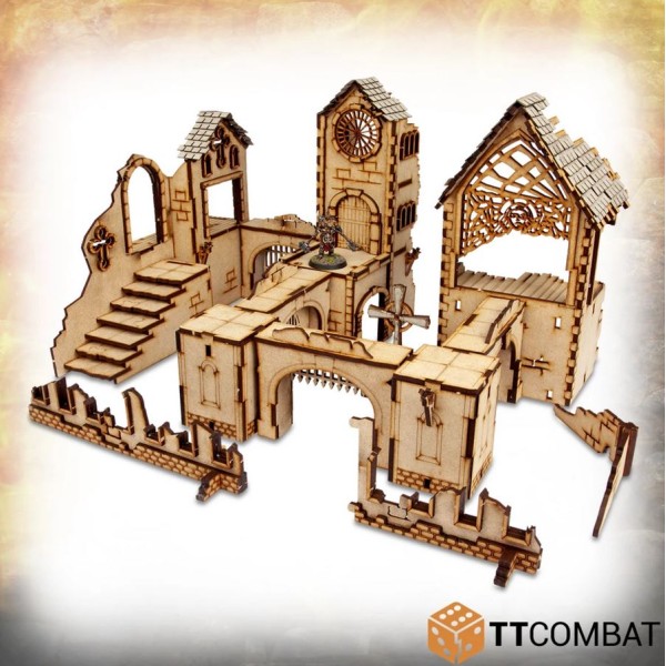 TTCombat - MDF Terrain - Savage Domain - Abandoned Abbey