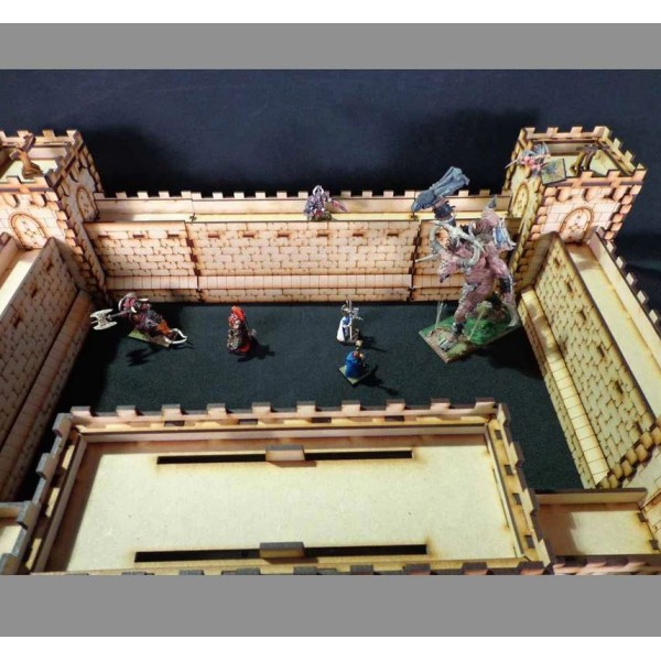 TTCombat - MDF Terrain - Savage Domain -  Castle Set 