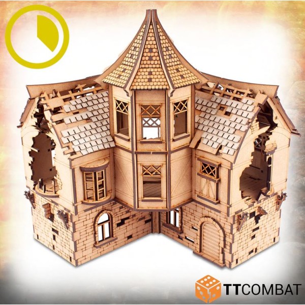 TTCombat - MDF Terrain - Savage Domain - Cobbler's Townhouse