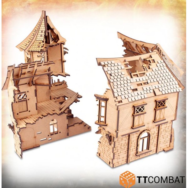 TTCombat - MDF Terrain - Savage Domain - Cobbler's Townhouse