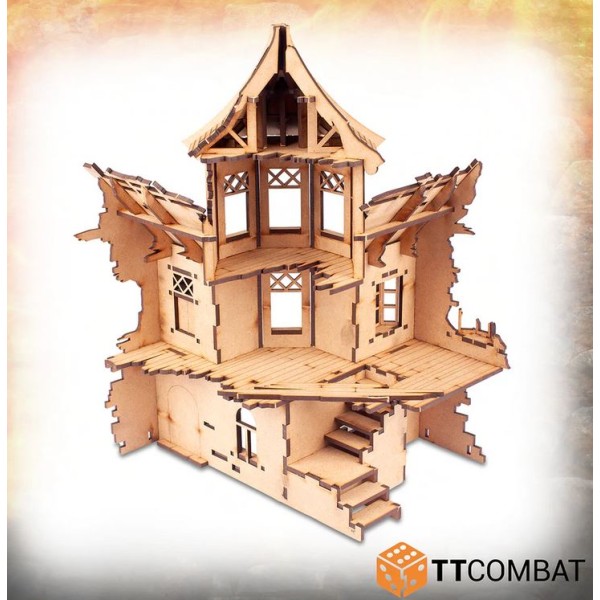 TTCombat - MDF Terrain - Savage Domain - Cobbler's Townhouse