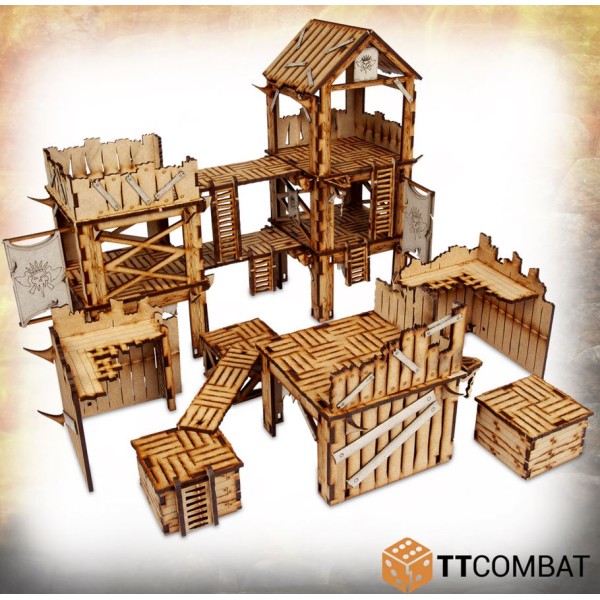 TTCombat - MDF Terrain - Savage Domain - Marauder Outpost