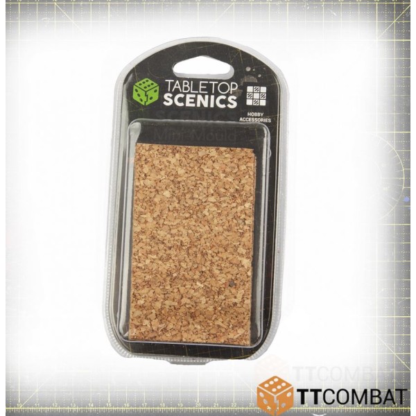 TTCombat - Hobby Accessories - Cork Basing - 2mm (10)