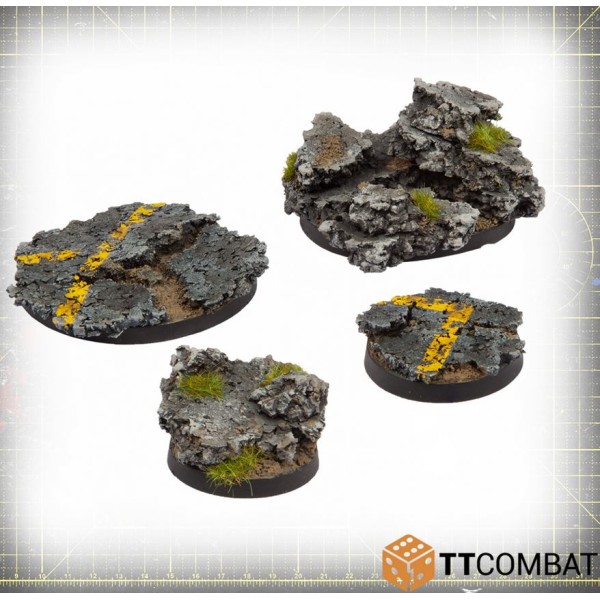 TTCombat - Hobby Accessories - Cork Basing - 4mm (5)