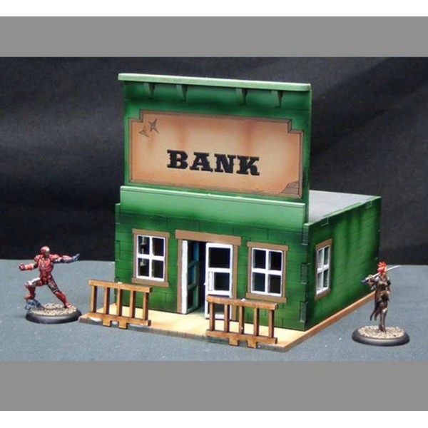 TTCombat - MDF Terrain - Wild West - Bank