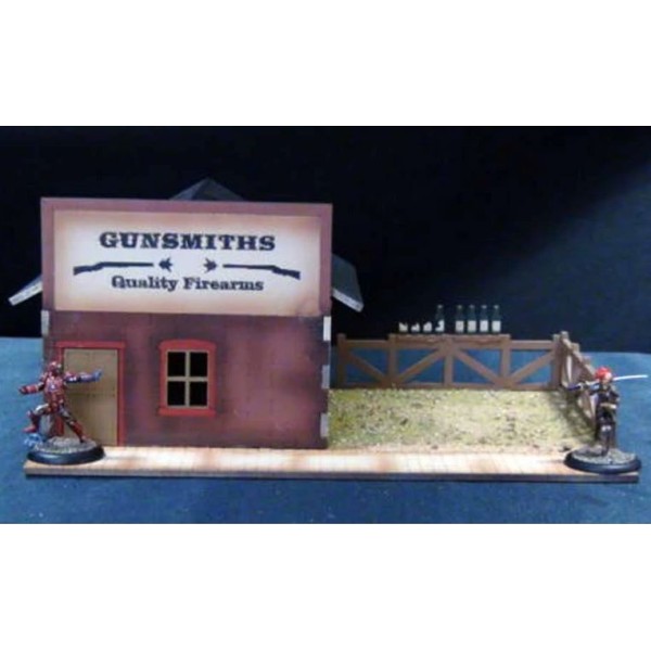 TTCombat - MDF Terrain - Wild West - Gunsmiths