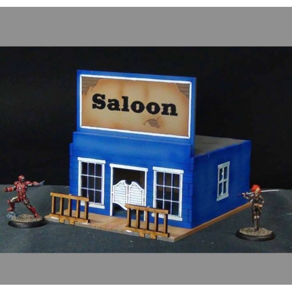 TTCombat - MDF Terrain - Wild West - Saloon