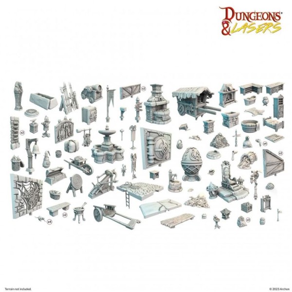 Archon Studios - Dungeons & Lasers - City Bits Bundle