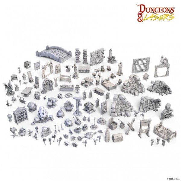 Archon Studios - Dungeons & Lasers - Fantasy Props Pack