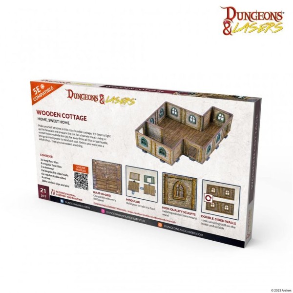 Archon Studios - Dungeons & Lasers - Wooden Cottage
