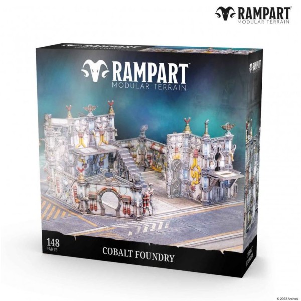 Archon Studios - Rampart Terrain - Cobalt Foundry