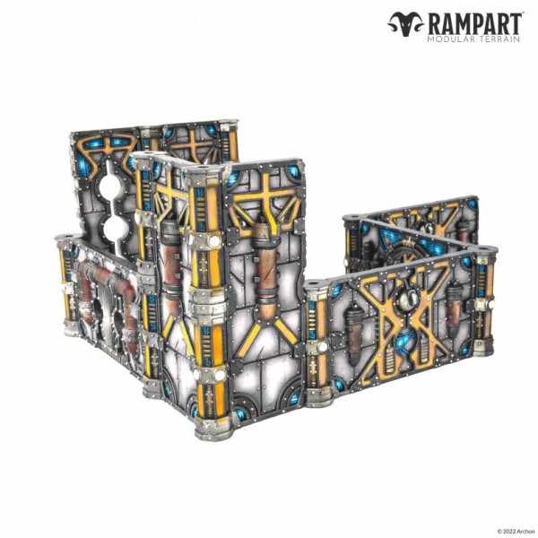 Archon Studios - Rampart Terrain - Cobalt Foundry
