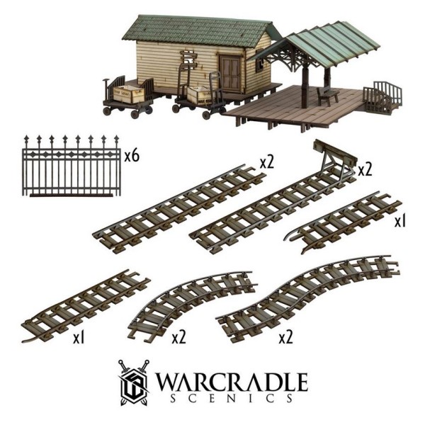 Warcradle Scenics - Augusta - Abandoned Station