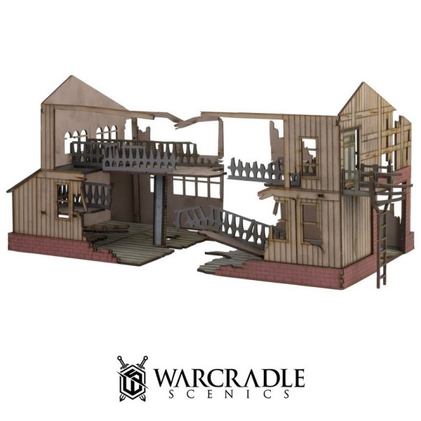 Warcradle Scenics - Augusta - Demolished Warehouse