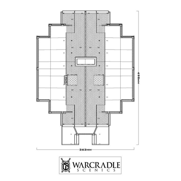 Warcradle Scenics - Dunsmouth - Tillinghast Manor