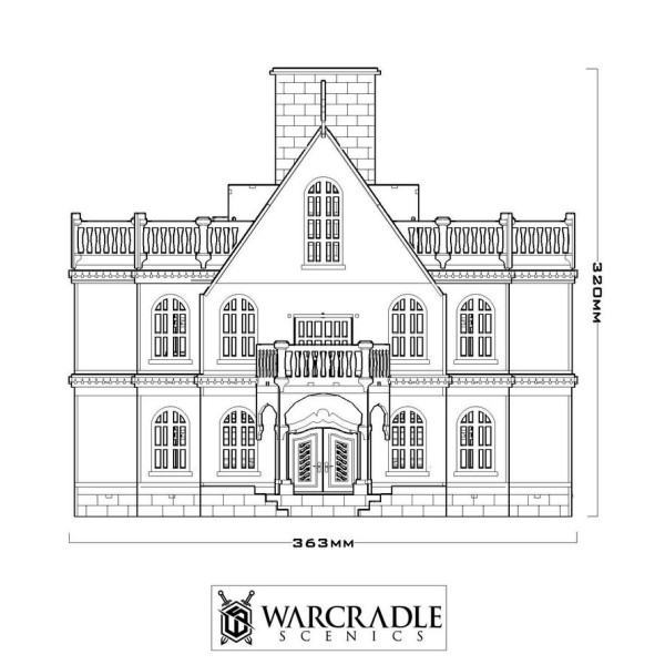 Warcradle Scenics - Dunsmouth - Tillinghast Manor