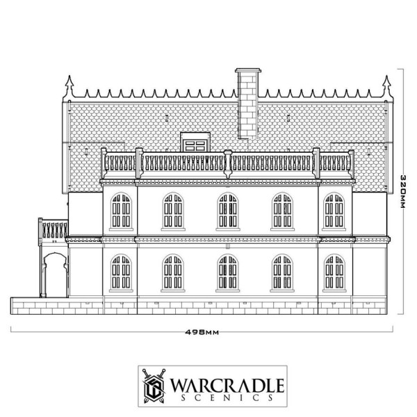 Warcradle Scenics - Dunsmouth - Tillinghast Manor