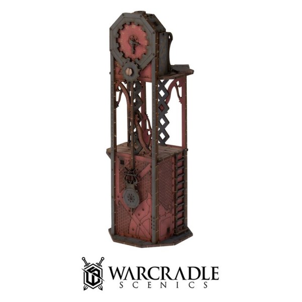 Warcradle Scenics - Red Oak - Gallows and Clock Tower