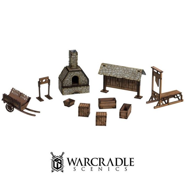 Warcradle Scenics - Gloomburg - Scatter Terrain