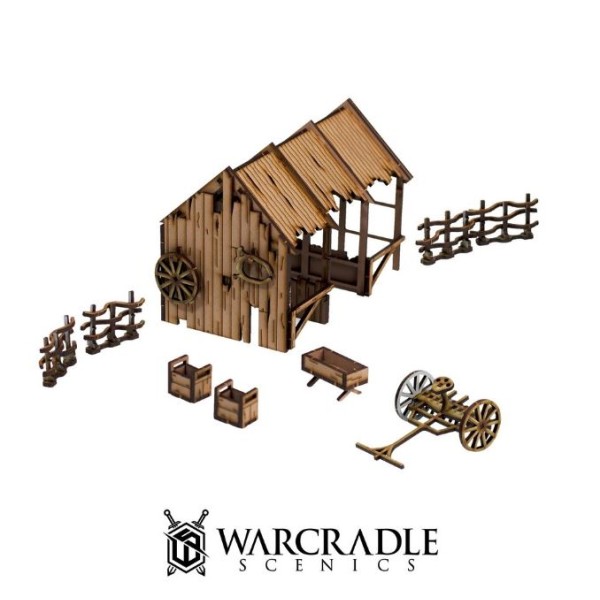 Warcradle Scenics - Gloomburg - Stable