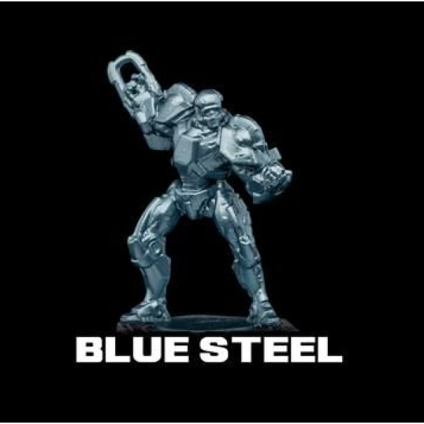 Turbo Dork - Metallic - Blue Steel - Acrylic Paint 20ml
