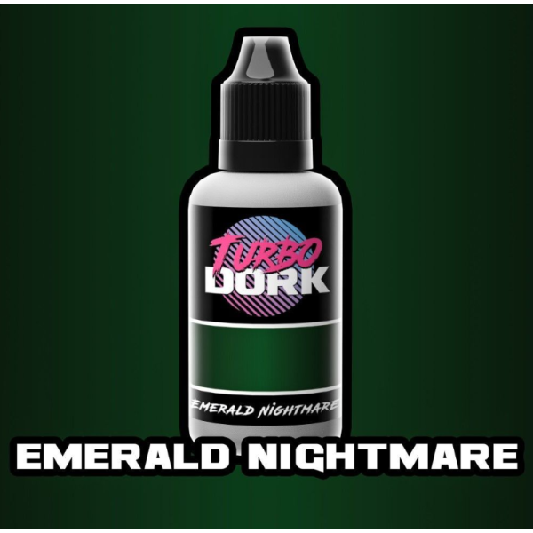 Turbo Dork - Metallic - Emerald Nightmare - Acrylic Paint 20ml