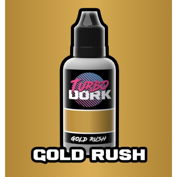 Turbo Dork - Metallic - Gold Rush - Acrylic Paint 20ml