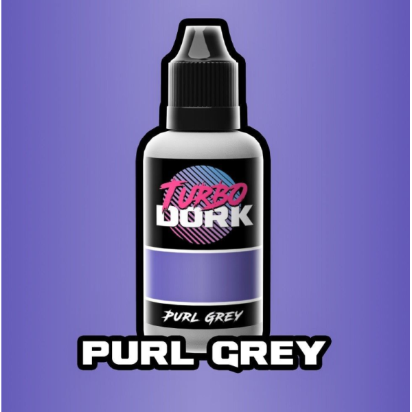 Turbo Dork - Metallic - Purl Grey - Acrylic Paint 20ml