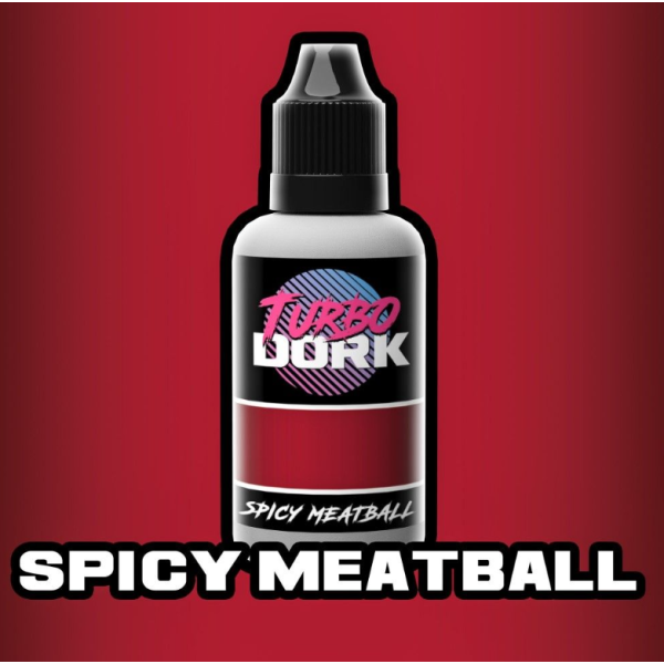Turbo Dork - Metallic - Spicy Meatball - Acrylic Paint 20ml