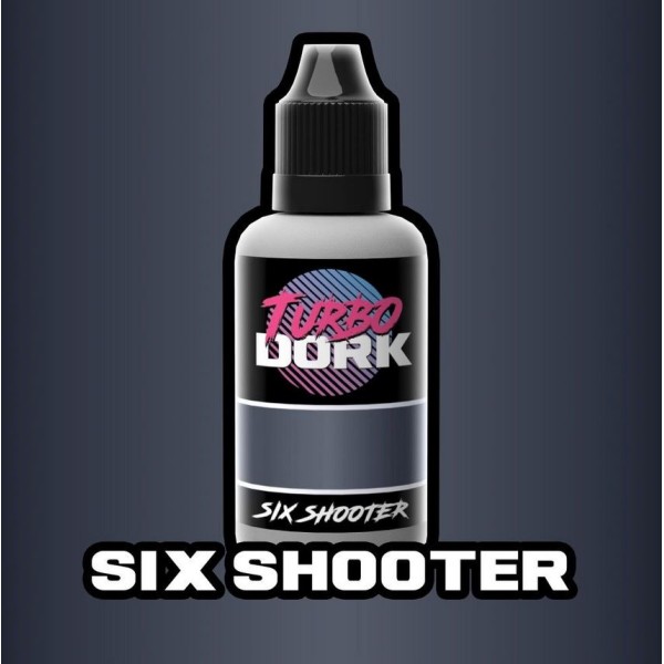 Turbo Dork - Metallic - Six Shooter - Acrylic Paint 20ml