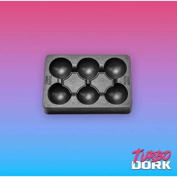 Turbo Dork - Non-Stick Silicone Dry Palette - Small Black