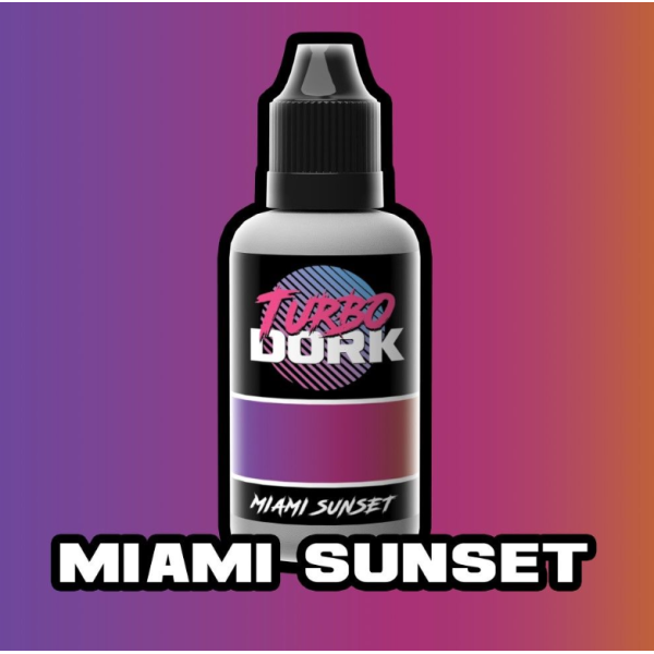 Turbo Dork - Turboshift - Miami Sunset - Acrylic Paint 20ml