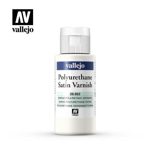 Vallejo - Polyurethane Satin Varnish - 60 ml