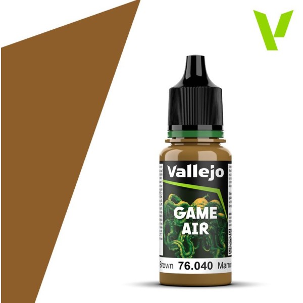 Vallejo - Game Air - Leather Brown - 18ml