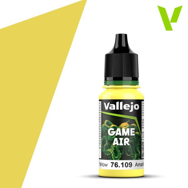 Vallejo - Game Air - Toxic Yellow - 18ml