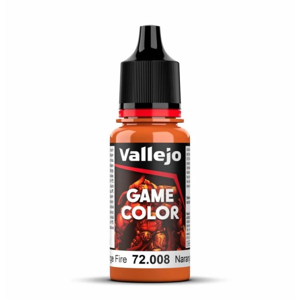 Vallejo Game Color - Orange Fire 18ml