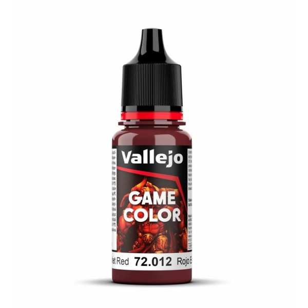 Vallejo Game Color - Scarlet Red 18ml