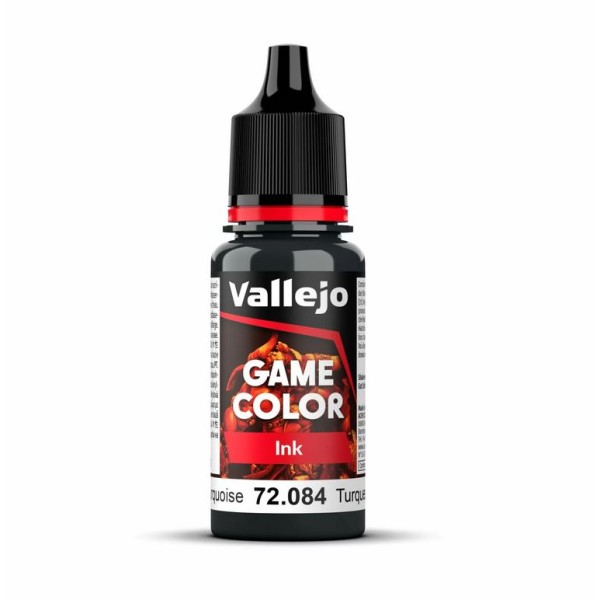 Vallejo Game Color - Inks - Dark Turquoise 18ml