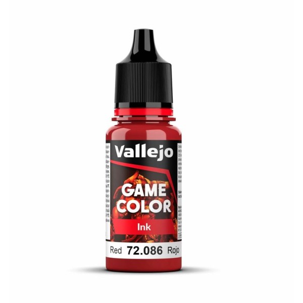 Vallejo Game Color - Inks - Red 18ml