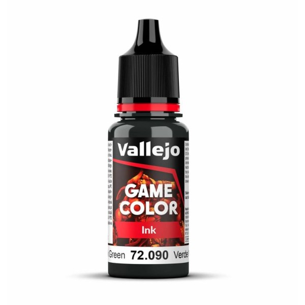 Vallejo Game Color - Inks - Black Green 18ml