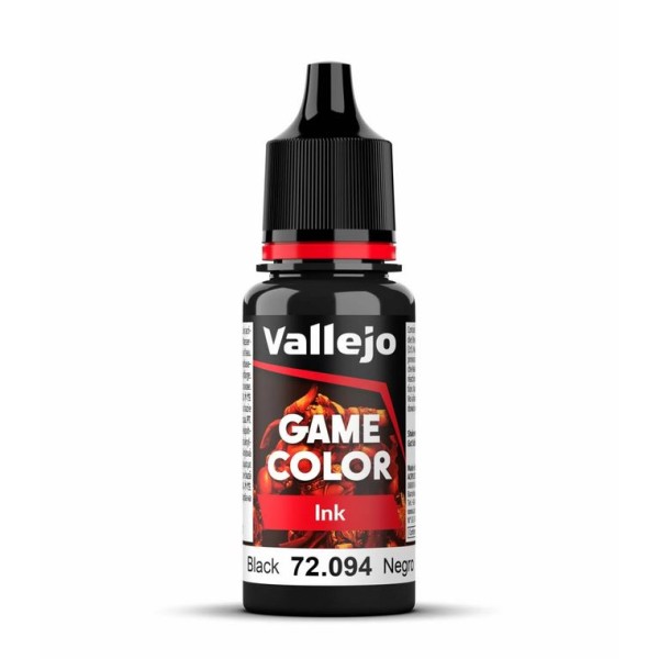 Vallejo Game Color - Inks - Black 18ml