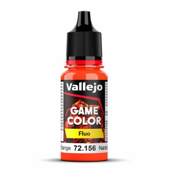 Vallejo Game Color - Fluo - Fluorescent Orange 18ml