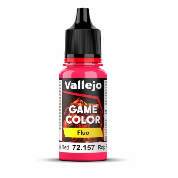 Vallejo Game Color - Fluo - Fluorescent Red 18ml
