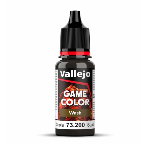 Vallejo Game Color - Wash - Sepia 18ml