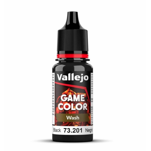 Vallejo Game Color - Wash - Black 18ml