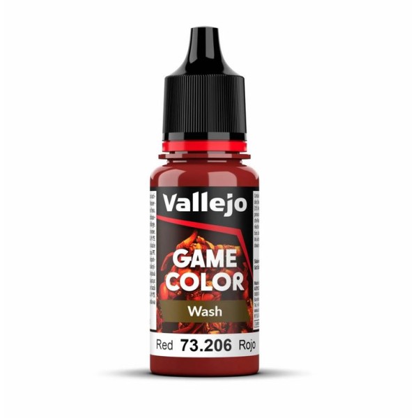 Vallejo Game Color - Wash - Red 18ml