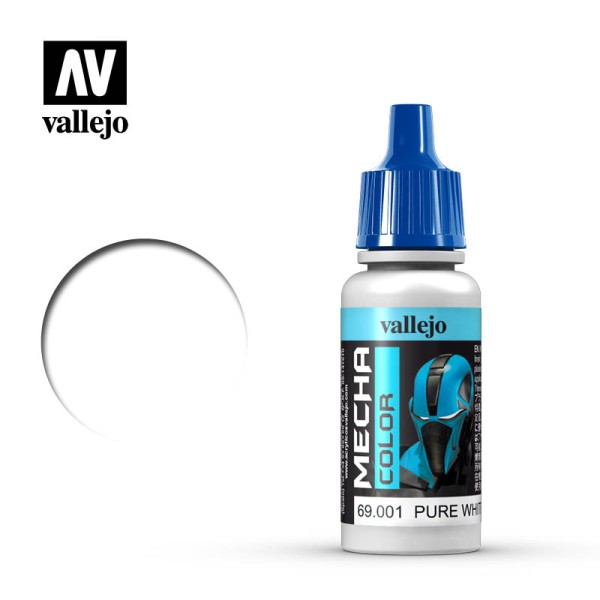 Vallejo - Mecha Color Airbrush Paints - Pure White